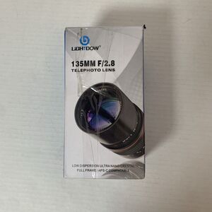 LightDow 135MM F/2.8 Telephoto Lens LD UNC AL Full Frame / APS-C Compatible